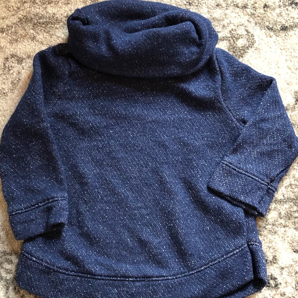 2 Old Navy cowl neck sweaters sz 18-24 months